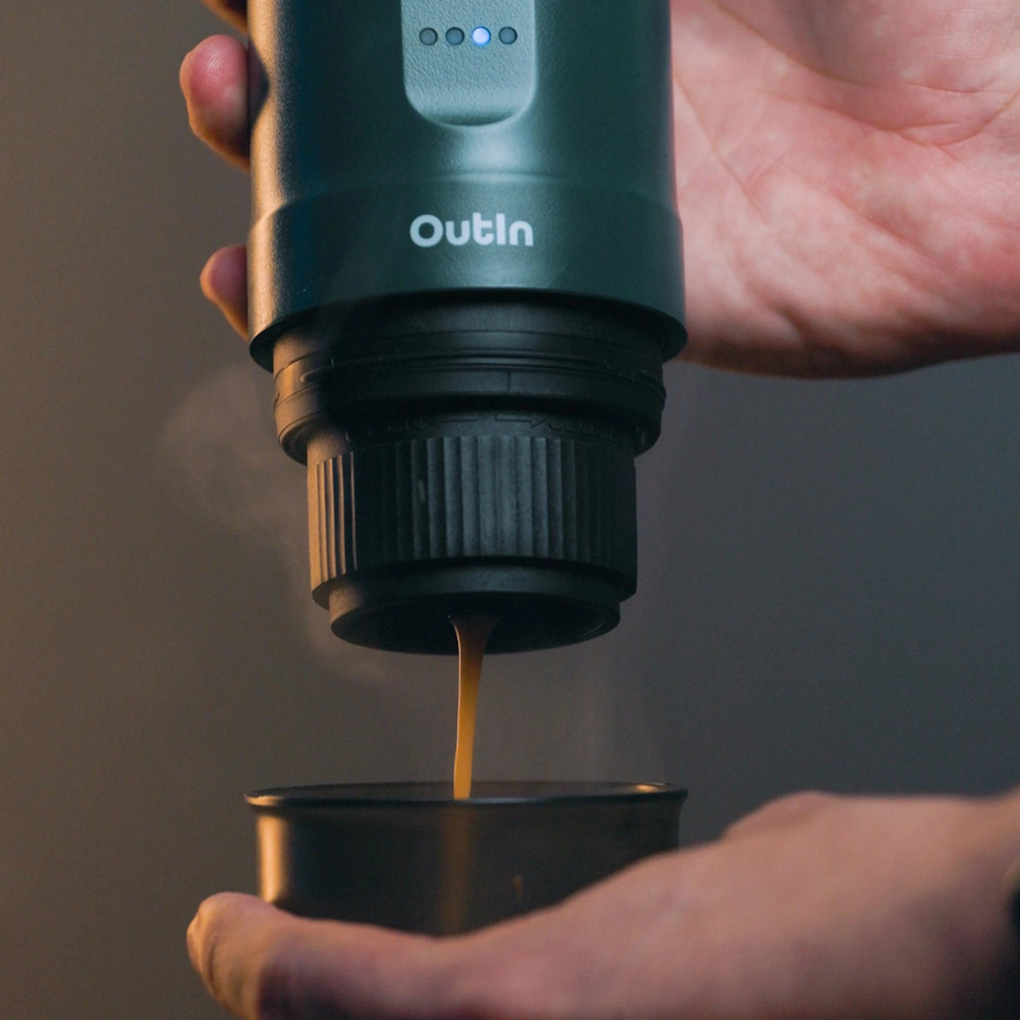 Portable Espresso Machine Outin Nano - Teal