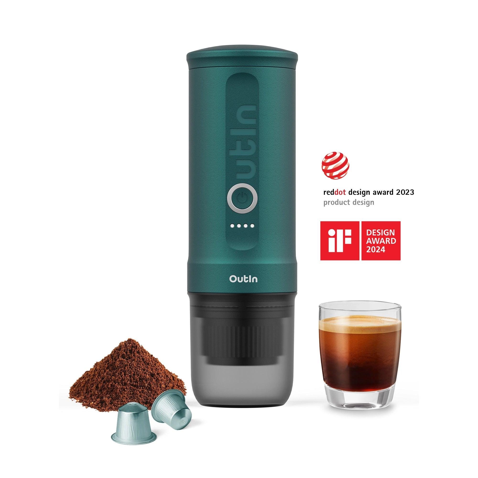 Portable Espresso Machine Outin Nano - Teal