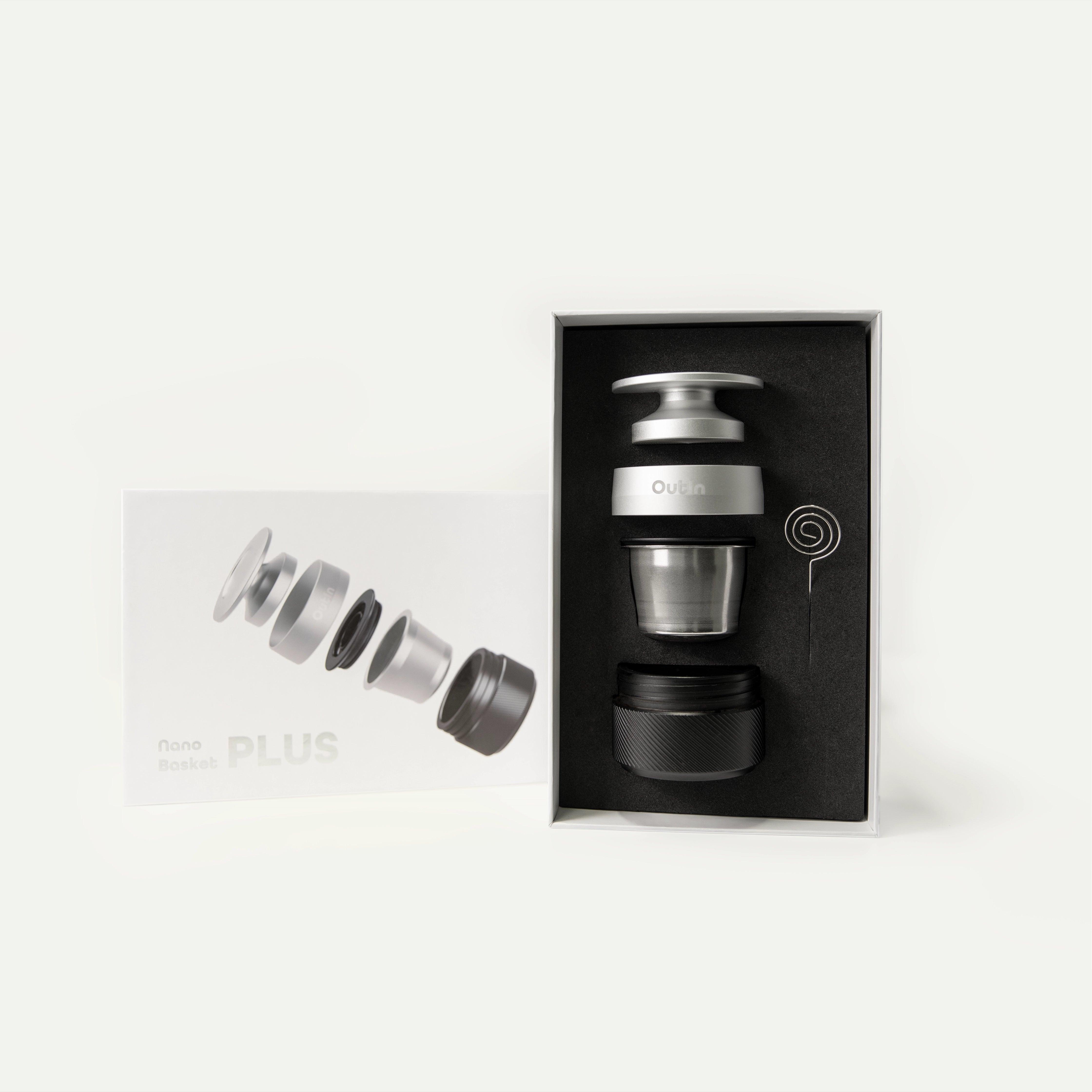 アウティン　ポータブル　エスプレッソ　マシン　バスケットプラスセット Outin Nano Portable Espresso Machine Basket Plus | Outin Shop
