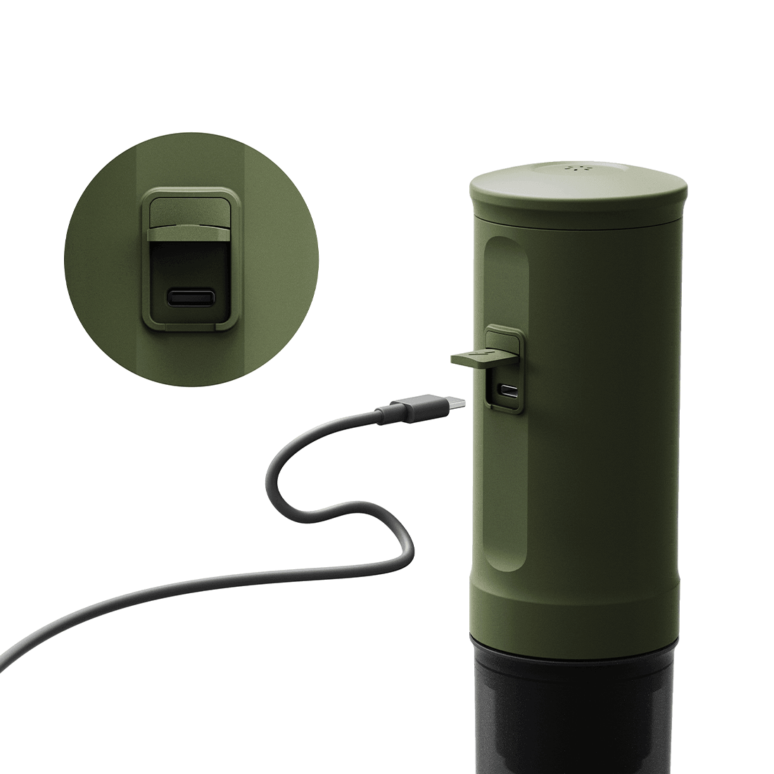 Portable Espresso Machine Outin Nano - Forest Green