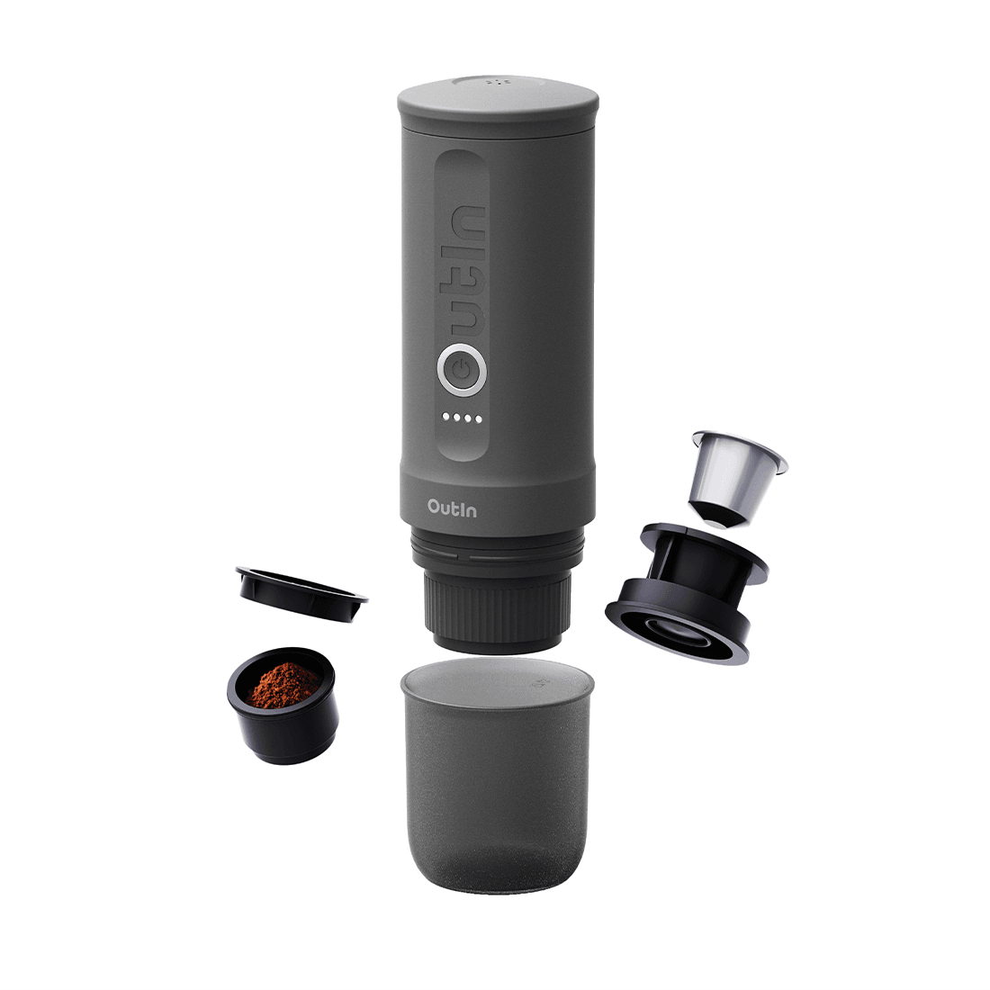 Portable Espresso Machine Outin Nano - Space Grey