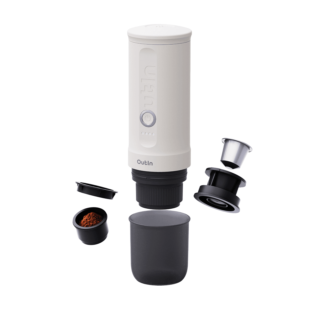 Portable Espresso Machine Outin Nano - Pearl White