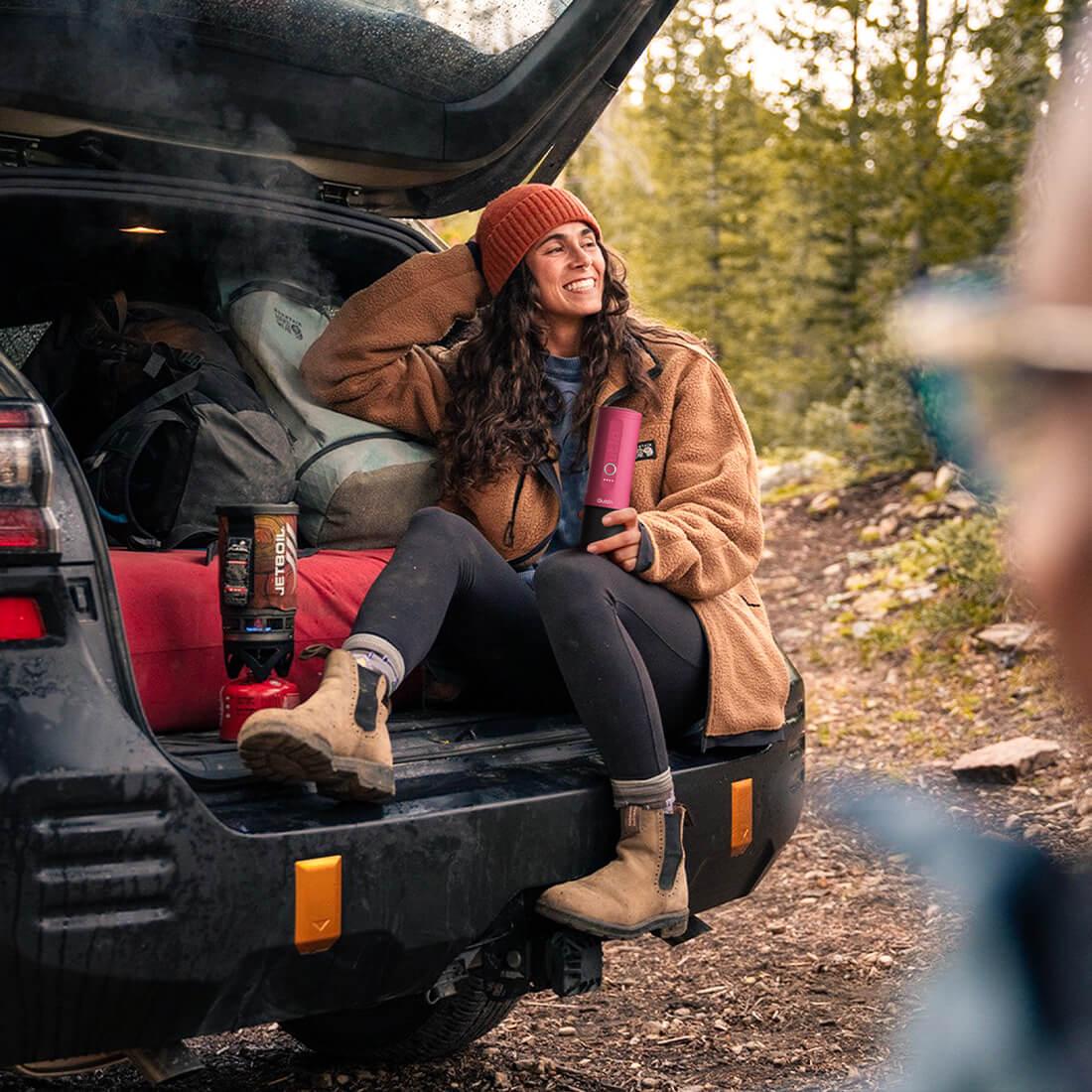 Portable Espresso Machine Outin Nano - Crimson Red